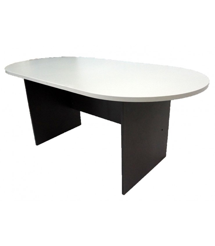 Buy Oval Meeting Table in 2Tone Grey Colour