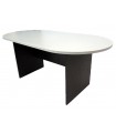 Oval Meeting Table in 2-Tone Grey Colour