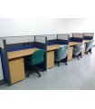Office Workstation with Low Partition