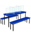 Acrylic Dividers / Acrylic Screens for Reception Counters, Meetings or Dining