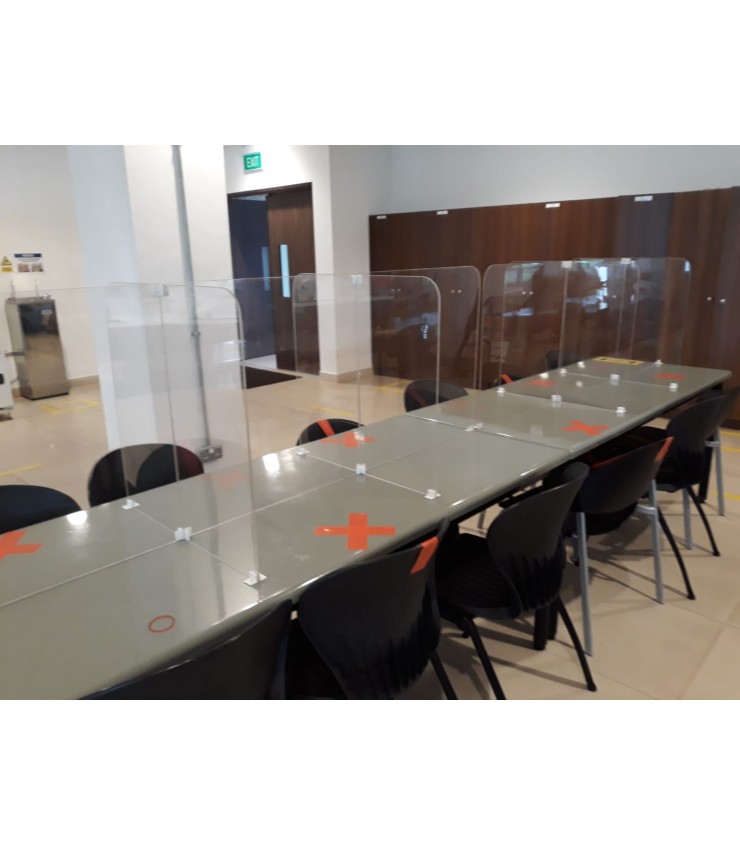 Acrylic Dividers for safe distancing