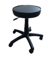 Height Adjustable Swirl Stool (Black)