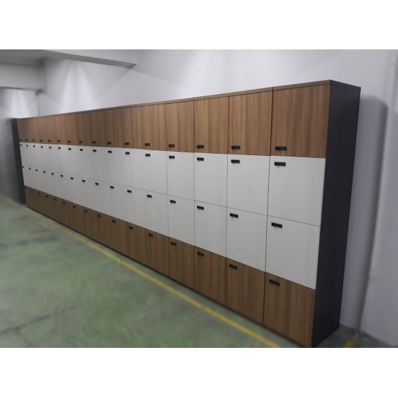Office lockers with numeric lock