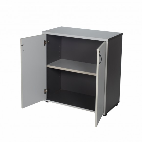 2-Layer Swing Door Office Cabinet