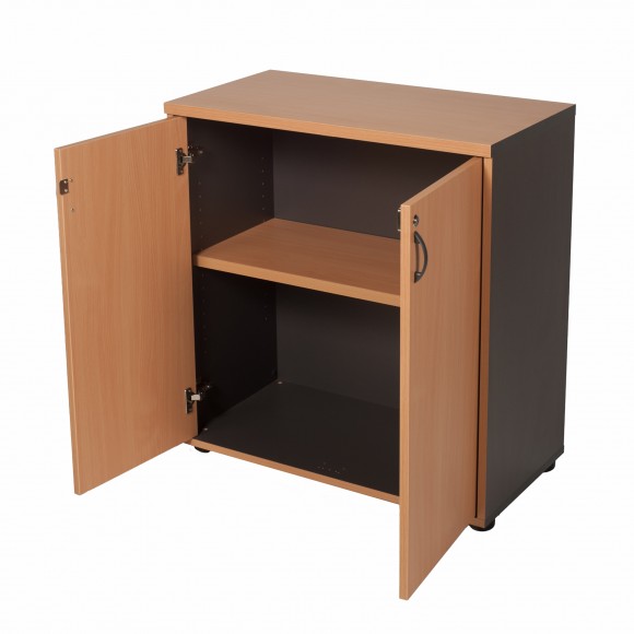 2-Layer Swing Door Office Cabinet