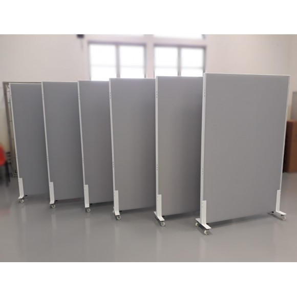 Full fabric movable partition panels