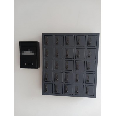 Mini lockers for mobile phones or small items