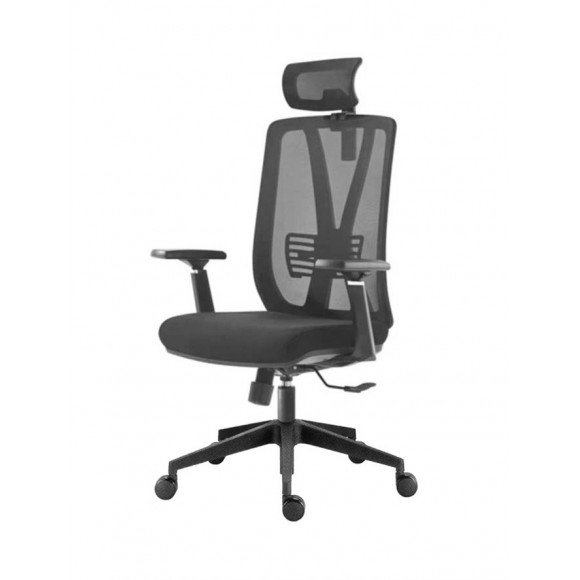 High mesh back chair