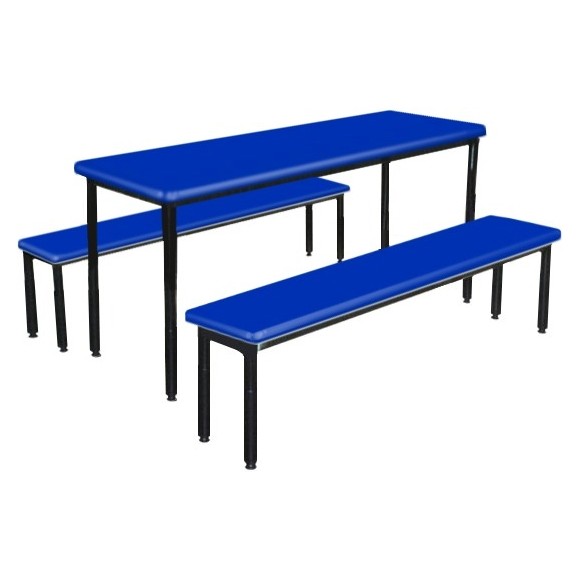 Canteen Table with Seating Bench