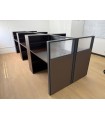 Office Workstation with Side Cabinet