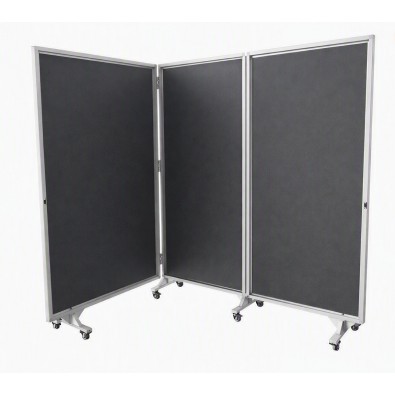 Movable divider panel with laminated surface