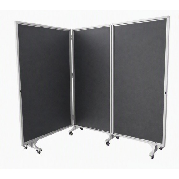 Movable divider panel with laminated surface