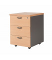 3-Drawer Mobile Pedestal (Beech)